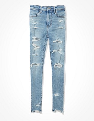 AE Ne(x)t Level Ripped Super High-Waisted Jegging Crop