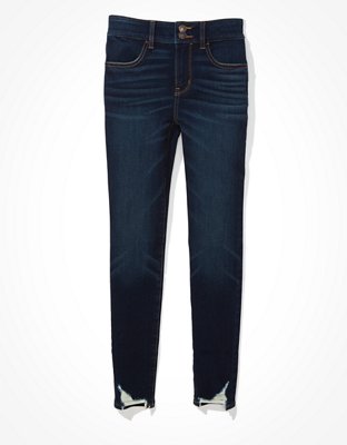 Женские джинсы American Eagle AE Dream High-Waisted Jegging Crop — фото 3