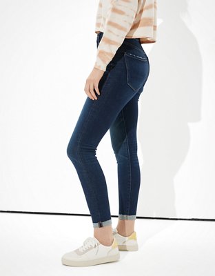 Женские джинсы American Eagle AE Dream Highest Waist Jegging Crop — фото 4