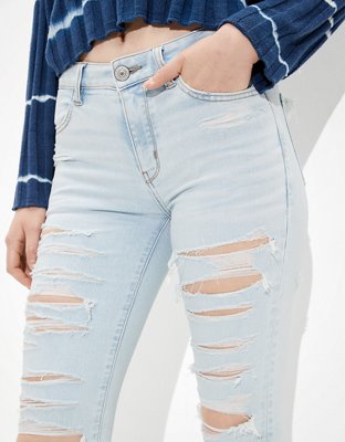 AE Ne(x)t Level Ripped High-Waisted Jegging Crop