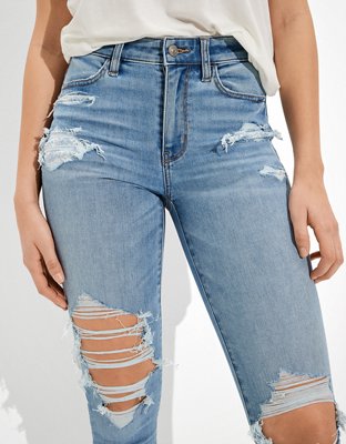 AE Ne(x)t Level Ripped High-Waisted Jegging Crop