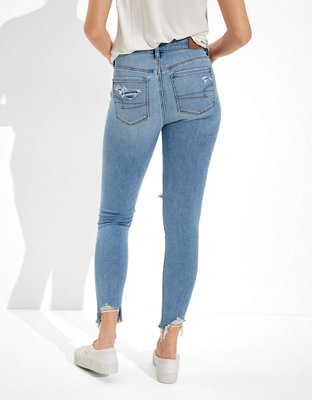 AE Ne(x)t Level Ripped High-Waisted Jegging Crop