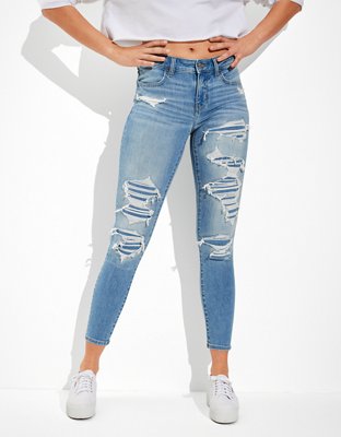 AE Dream Patched Jegging Crop