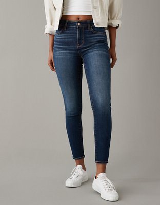 Hollister Low Rise Crop Jean Leggings