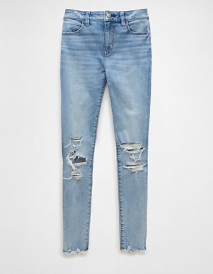 AE Next Level Ripped High-Waisted Jegging Crop