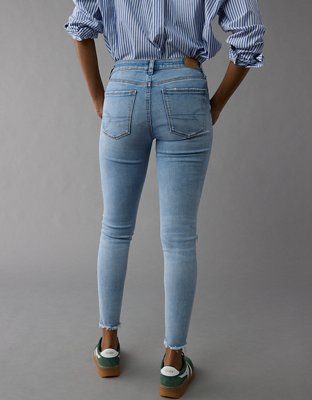 AE Next Level High-Waisted Ripped Jegging Crop