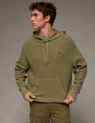 AE Lightweight Icon Sweater Hoodie | American Eagle