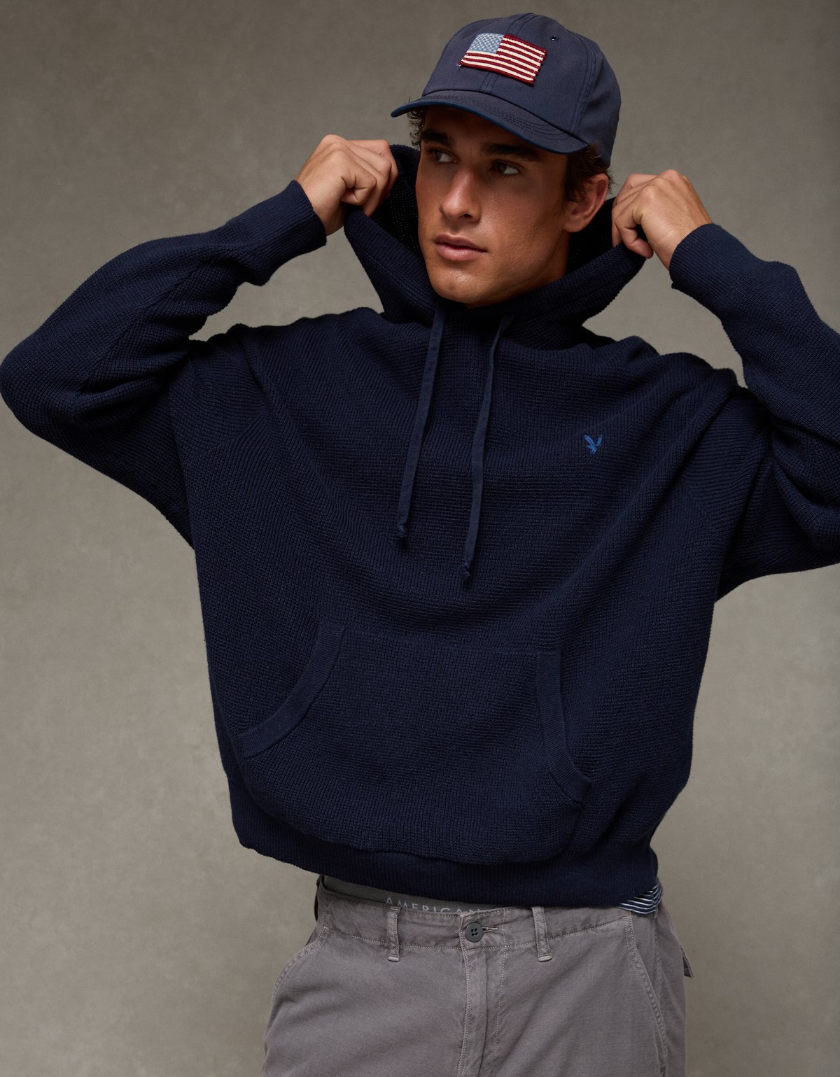 AE Lightweight Icon Sweater Hoodie - image 5