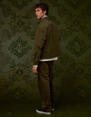 AE x Tru Kolors Twill Full-Zip Mechanic Jacket