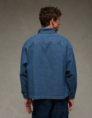 AE Herringbone Shacket