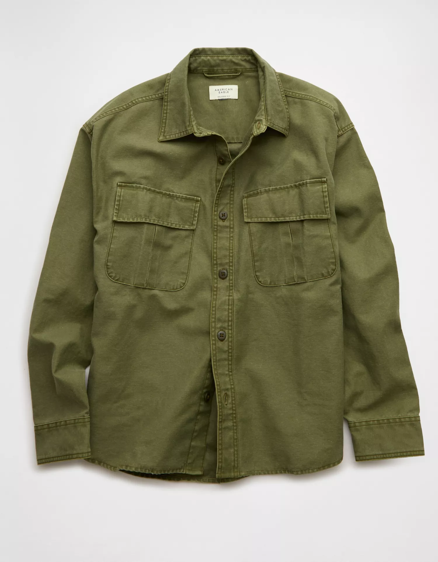 AE Boxy Fit Overshirt - thumbnail 3