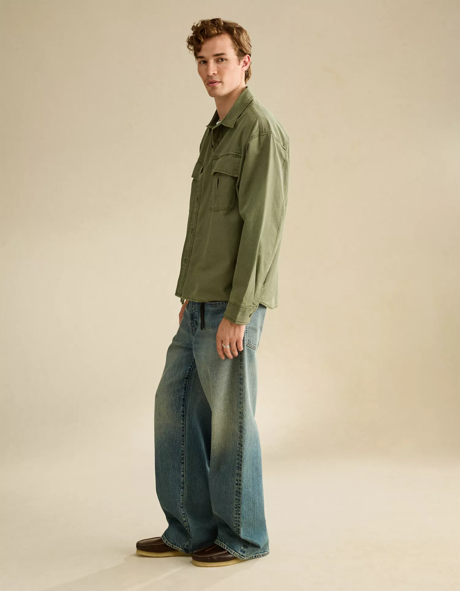 AE Boxy Fit Overshirt - thumbnail 7