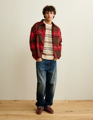 AE Boxy Fit Shacket