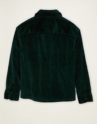 AE Boxy Fit Corduroy Shacket