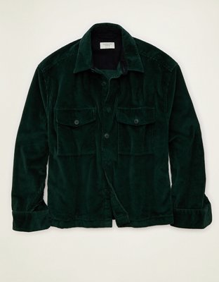 AE Boxy Fit Corduroy Shacket