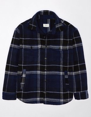 American eagle 2024 flannel jacket