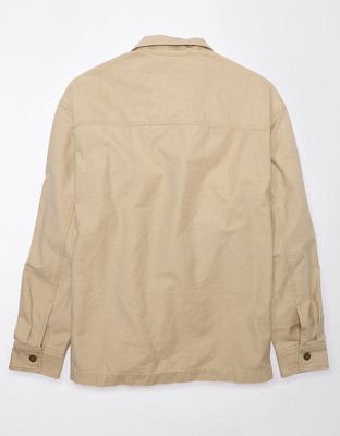 Мужские куртки American Eagle AE Oversized Shirt Jacket — фото 4
