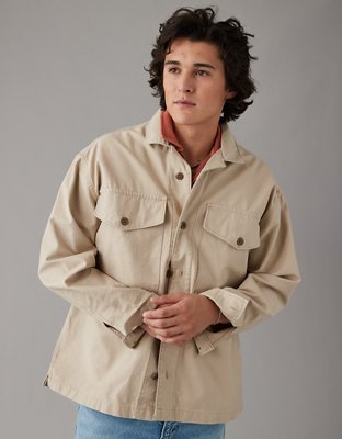Мужские куртки American Eagle AE Oversized Shirt Jacket — фото 5