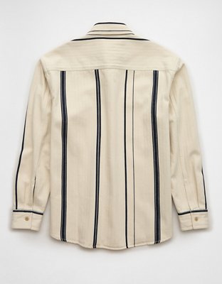 AE Striped Overshirt