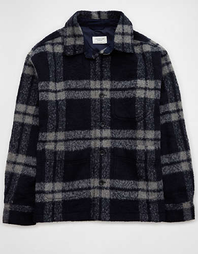 AE Printed Shirt Jacket AE Printed Shirt Jacket