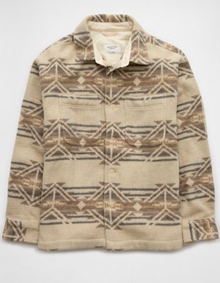 Мужские куртки American Eagle AE Printed Shirt Jacket — фото 3
