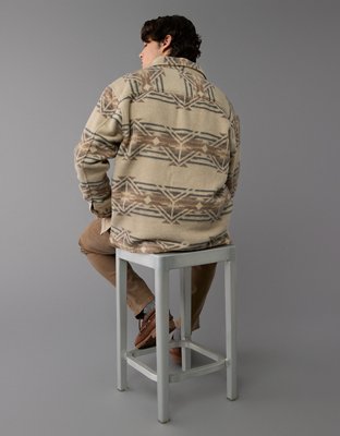 Мужские куртки American Eagle AE Printed Shirt Jacket — фото 2
