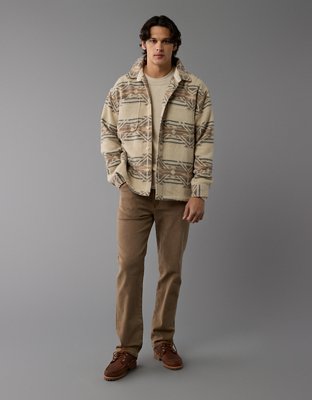 Мужские куртки American Eagle AE Printed Shirt Jacket — фото 5