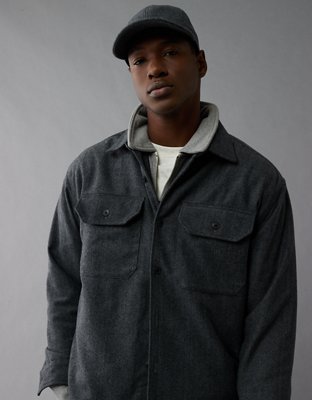 Мужские топы American Eagle AE Overshirt — фото 5