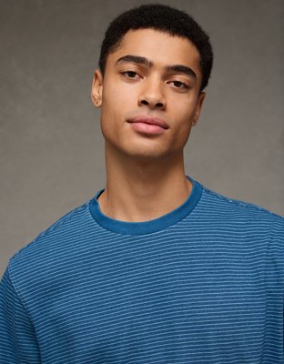 AE Standard Fit Indigo T-Shirt