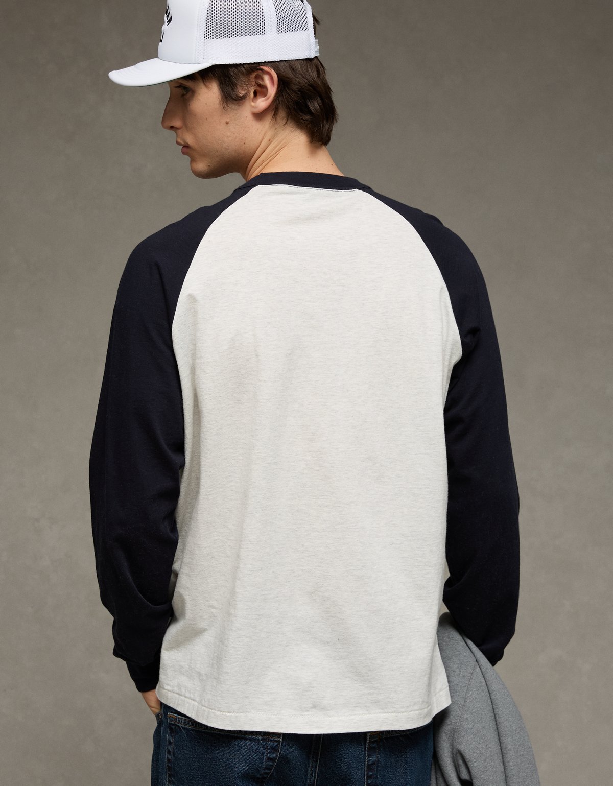 AE Boxy Long-Sleeve Baseball T-Shirt - image 2