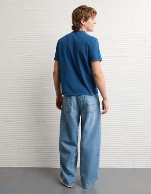 AE Standard Fit Indigo T-Shirt