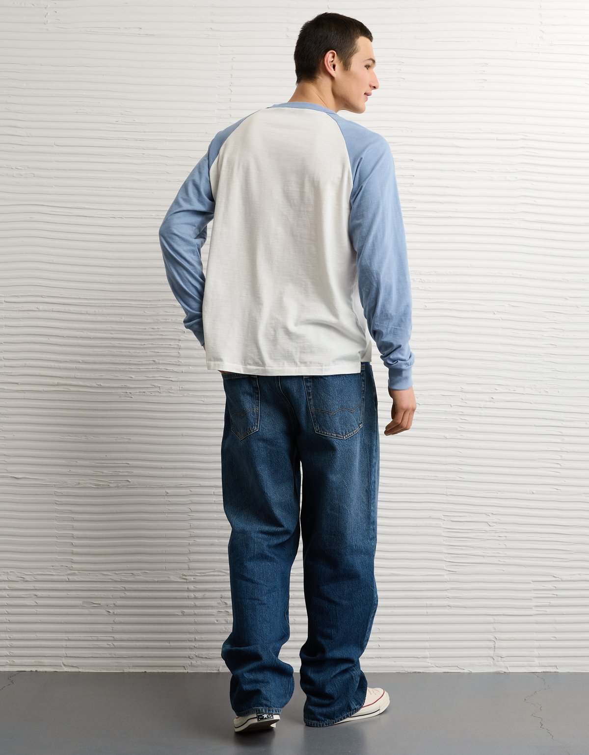 AE Boxy Long-Sleeve Baseball T-Shirt - image 3