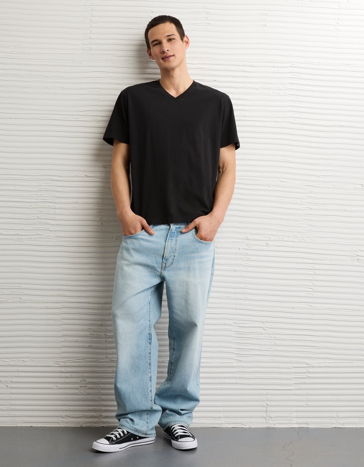 AE Lived-In V-Neck T-Shirt - image 5