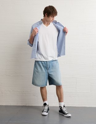 AE Lived-In V-Neck T-Shirt