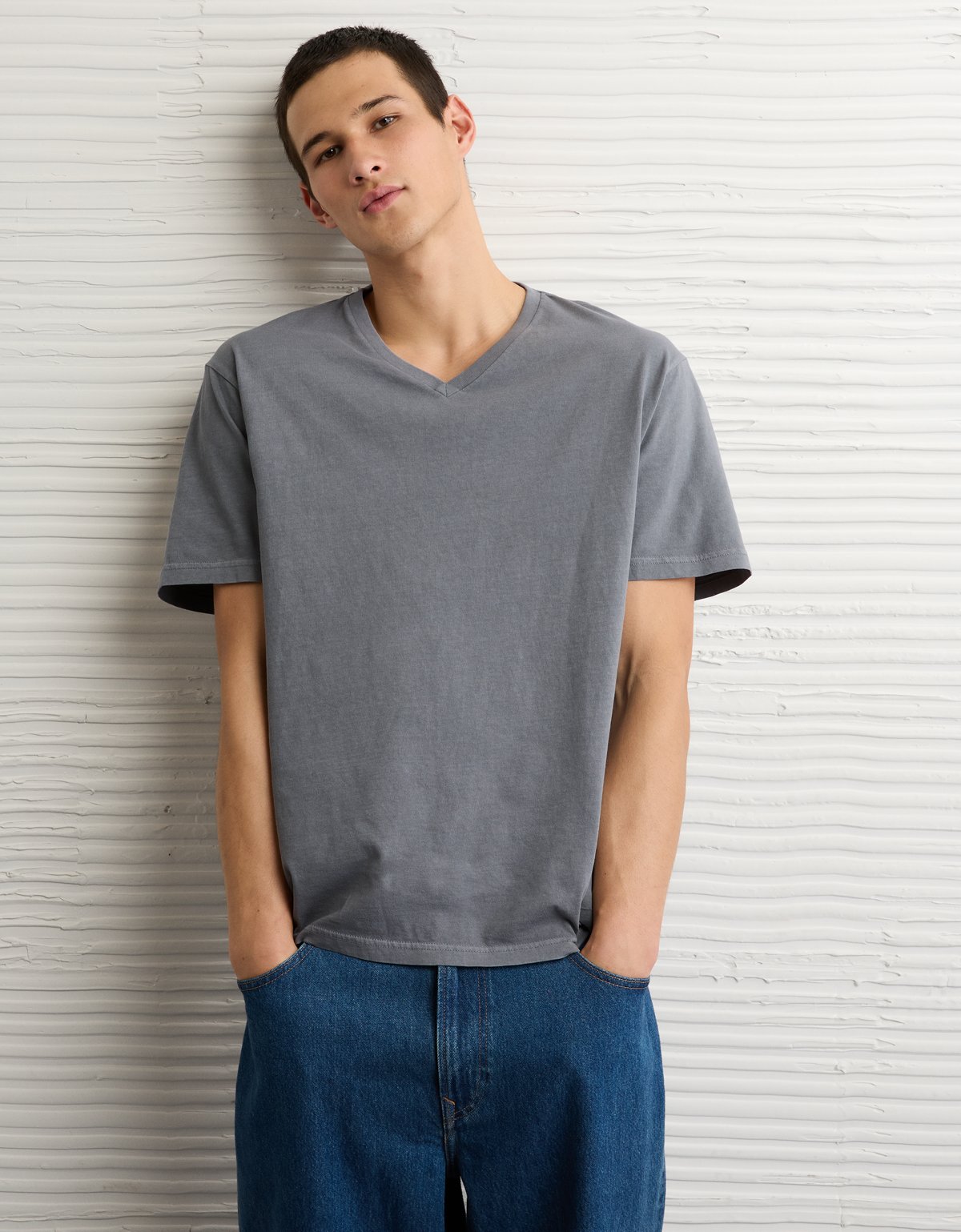 AE Lived-In V-Neck T-Shirt - image 5