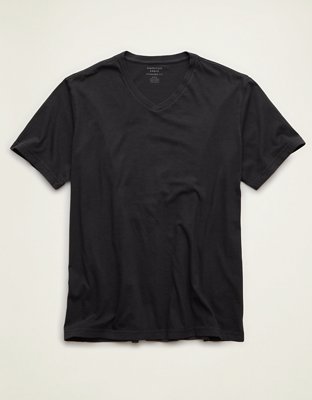 AE Standard Fit Lived-In V-Neck T-Shirt