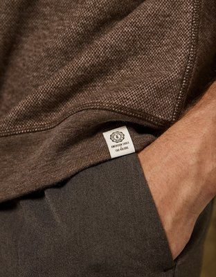 Chandail sport en tricot brossé AE x Tru Kolors