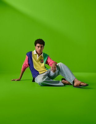 AE x Jorge Campos Rugby Polo Shirt