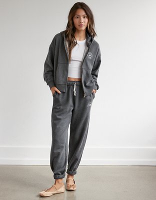 Gray zip cheap up hoodie womens