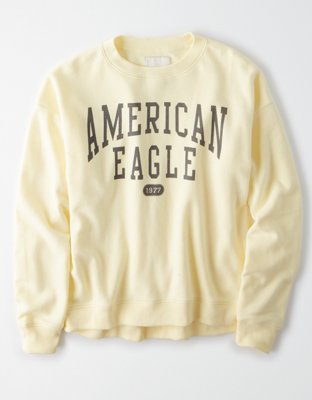 Ae fleece sale crewneck sweatshirt