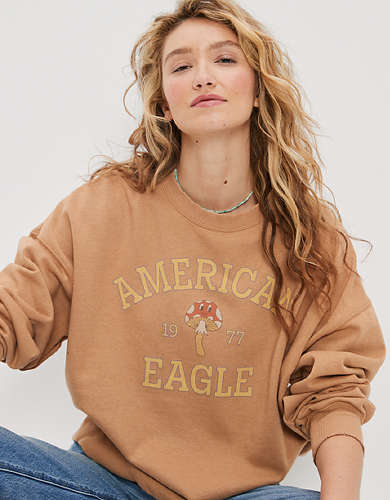 AE Oversized Graphic Sweatshirt