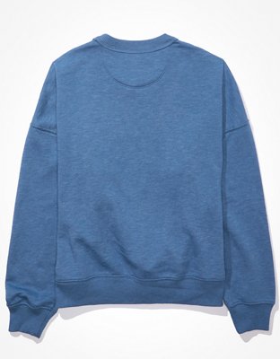 AE Velvet Graphic Crew Neck Sweatshirt