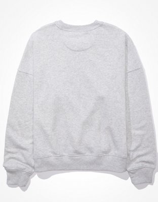 AE Velvet Graphic Crew Neck Sweatshirt