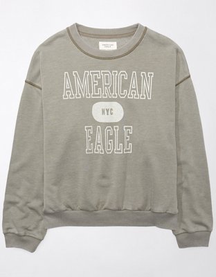 AE Crew Neck Fleece Sweatshirt