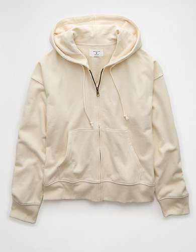 AE Cropped Zip-Up Hoodie AE Cropped Zip-Up Hoodie
