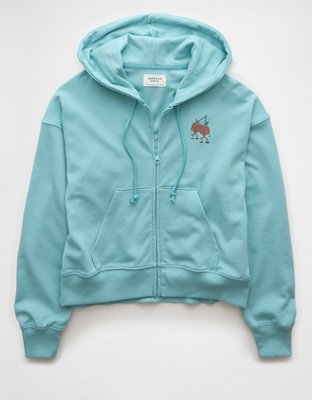 Женские худи American Eagle AE Fleece Zip-Up — фото 3