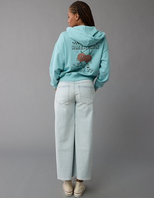 Женские худи American Eagle AE Fleece Zip-Up — фото 5