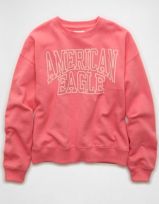 Print frill crew neck 2020aw フィーニー AE Funday Crew Neck Sweatshirt | American Eagle