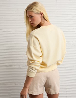 AE Funday Crew Neck Sweatshirt | American Eagle