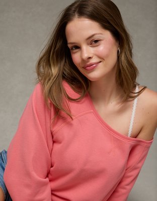 AE Off The Shoulder Sweatshirt